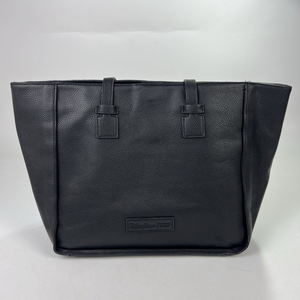 Disney Parks+Danielle Nicole It's A Small World Exit Tote Bag "Goodbyes" Black * - Picture 5 of 16